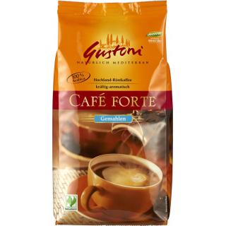 Gustoni Café forte, kräftig-aromatisch, gemahlen,