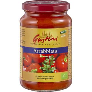Gustoni Arrabbiata, Scharfe Tomatensauce, 350 gr G