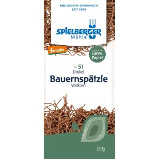 Spielberger Bauernspätzle Dinkel VK,Schwäb