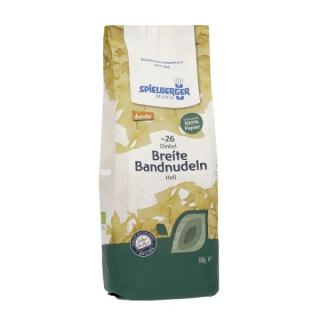 Spielberger Dinkel Bandnudeln 18mm, 500 gr