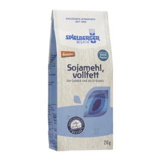 Spielberger Sojamehl, -vollfett, 250 gr Packung