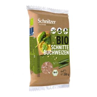 Schnitzer Bio Kerniges Buchweizenbrot, 250 gr Pack