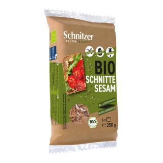 Schnitzer Bio Sesambrot, 250 gr Packung