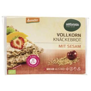 Naturata Sesam Vollkorn-Knäckebrot, 250 gr Packung