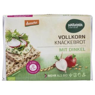 Naturata Vollkorn-Knäckebrot mit Dinkel, 250 gr Pa