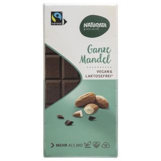 Schokolade ganze Mandel