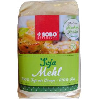 Sobo Sojamehl -vollfett, 250 gr Packung