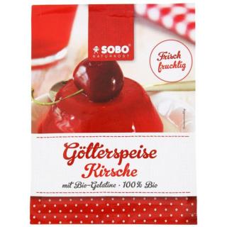 Sobo Götterspeise Kirsch, 18 gr Packung (für 0,4 l