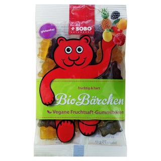 Sobo Bio-Bärchen, mit Gummi-Arabicum, 75 gr Packun