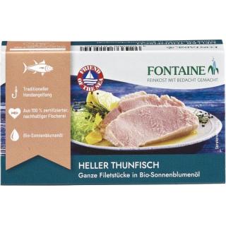 Fontaine Heller Thunfisch in Bio-Sonnenblumenöl, 1