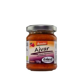 Erhardt Ajvar, 125 gr Glas