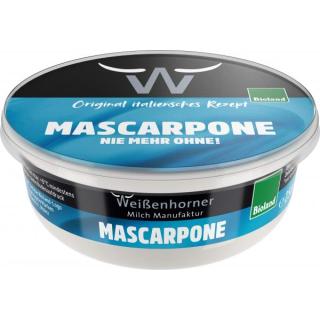 Weißenhorn Mascarpone, 250 gr  Becher