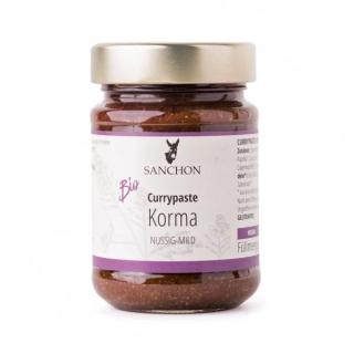 Sanchon Korma Curry Paste, 190 gr Glas