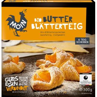 Moin Premium Butter Blätterteig, 300 gr (6*50 gr)