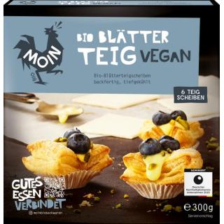 Moin Blätterteig Vegan, 300 gr Packung (6*50 gr)