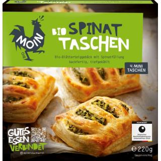Moin Spinat Taschen, 220 gr Packung 4 Stück a 55 g