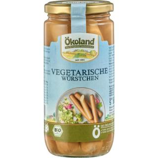 Ökoland Vegetarische Würstchen, 5 St., 380 gr Glas
