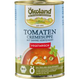 Ökoland Bio Tomaten-Creme Suppe, 400 gr Dose