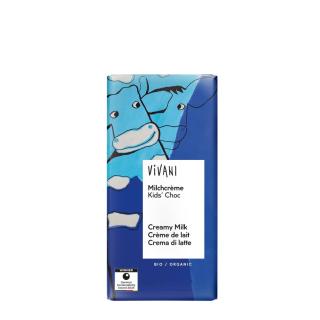 Vivani Kids- Vollmilch Schokolade mit Milchcremefü