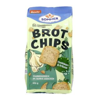Sommer & Co. Brot Chips - Knoblauch & Kräuter, 100