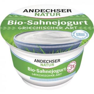 Andechser Natur Sahnejogurt griechischer Art, 200