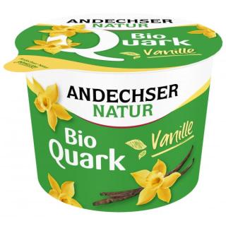 Andechser Natur Fruchtquark Vanille, 450 gr Becher