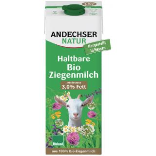 Andechser H-Ziegenmilch, 1 ltr Tetra Pack ultrahoc