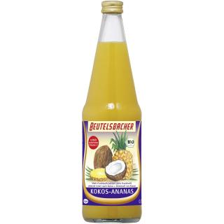 Kokos-Ananassaft, 0,7 ltr Flasche