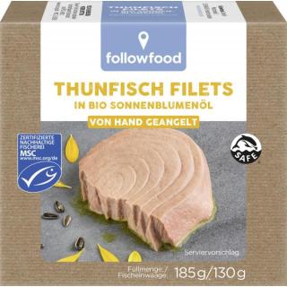 followfish Skipjack Thunfisch in Sonnenblumenöl, 1