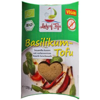 Basilikum-Tofu