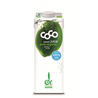 Dr. Antonio Martins Coco Juice pur, 1 ltr Packung