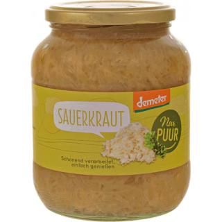 nur Sauerkraut 680g
