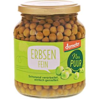 nur Erbsen 350g
