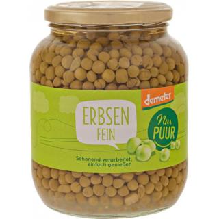 nur Erbsen 680g