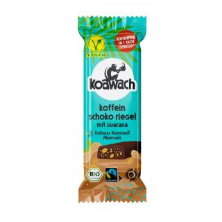 Koawach Schoko Riegel Erdnuss Karamell Meersalz 35