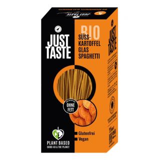 Just Taste Süsskartoffel Glas Spaghetti, 250 gr Pa