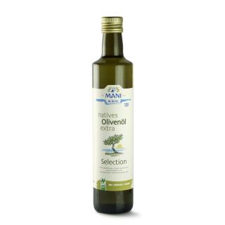 Mani Bläuel Olivenöl, 0,5 ltr Flasche