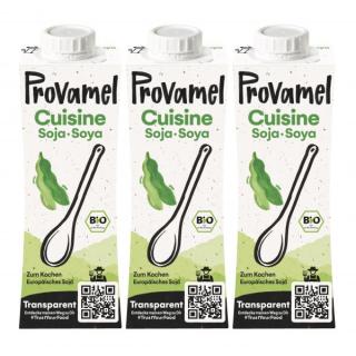 Provamel Soya Cuisine - Soyasahne, 750 ml Pack (3