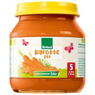 Holle Karotten , 125 gr Glas