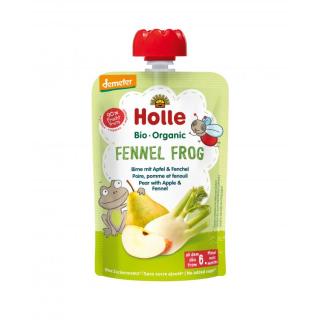 Holle Fennel Frog Birne mit Apfel & Fenchel, 100 g