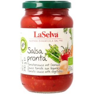 La Selva Spaghettisauce "Salsa pronta", 340 gr Gla