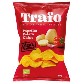Trafo Chips, Paprika, 125 gr Packung