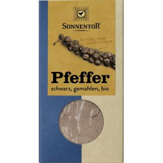 Sonnentor Pfeffer  gemahlen, 50 gr Packung