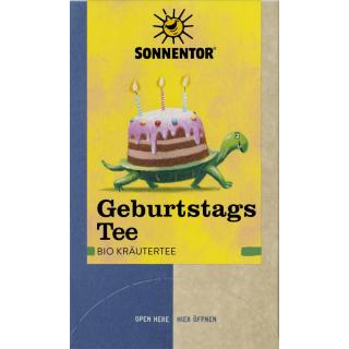 Sonnentor Geburtstags Tee,1 gr, 20 Btl Packung -ei