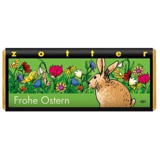 Zotter Frohe Ostern - Butterkaramell, 70 gr Stück